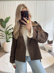 Belted Trenchcoat Lauren | Choco