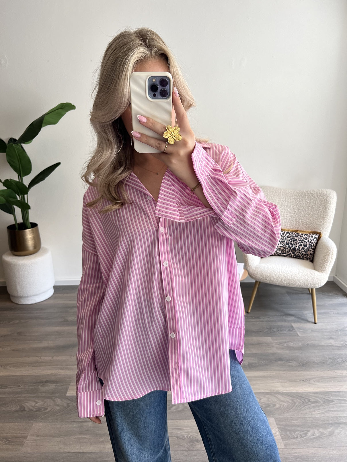 Blouse Elodie | Roze