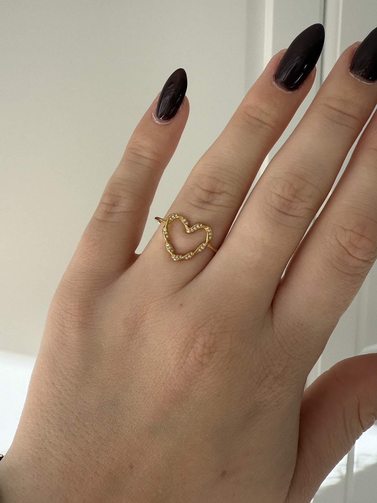 Twisted Heart Ring