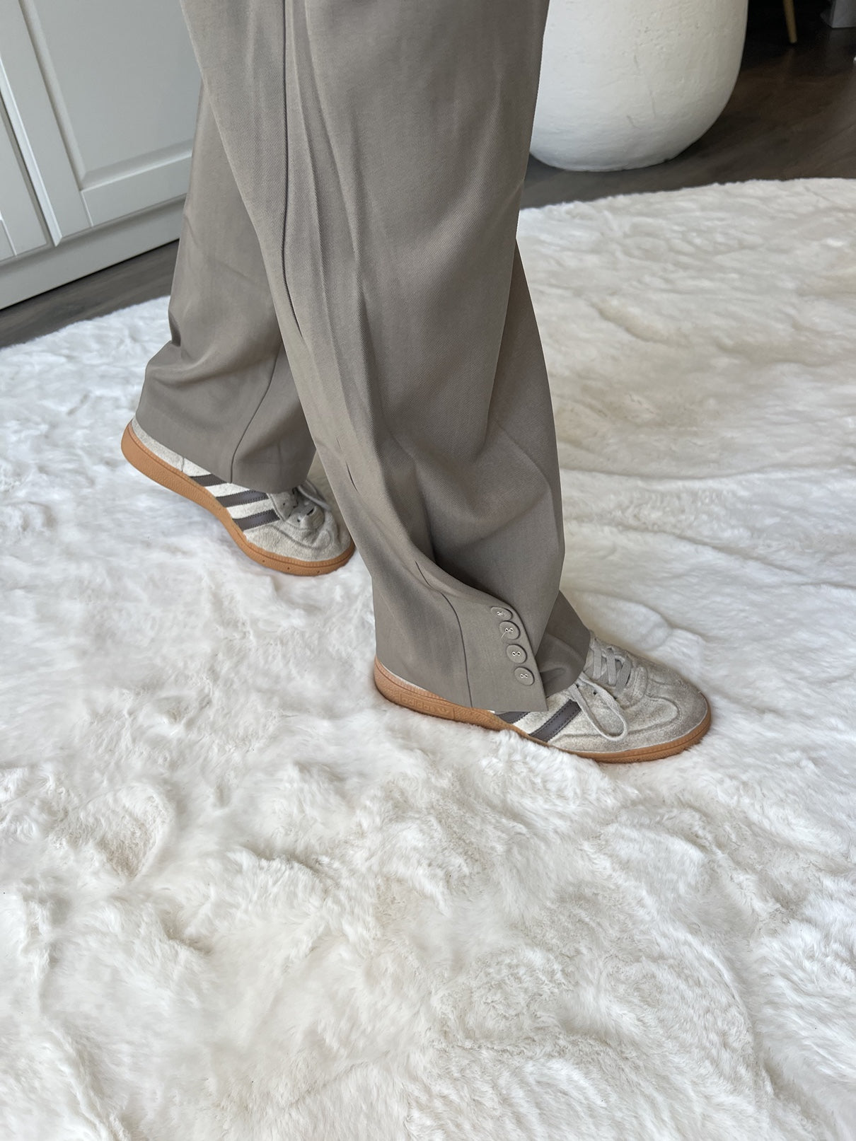 Button Pantalon Anna | Taupe