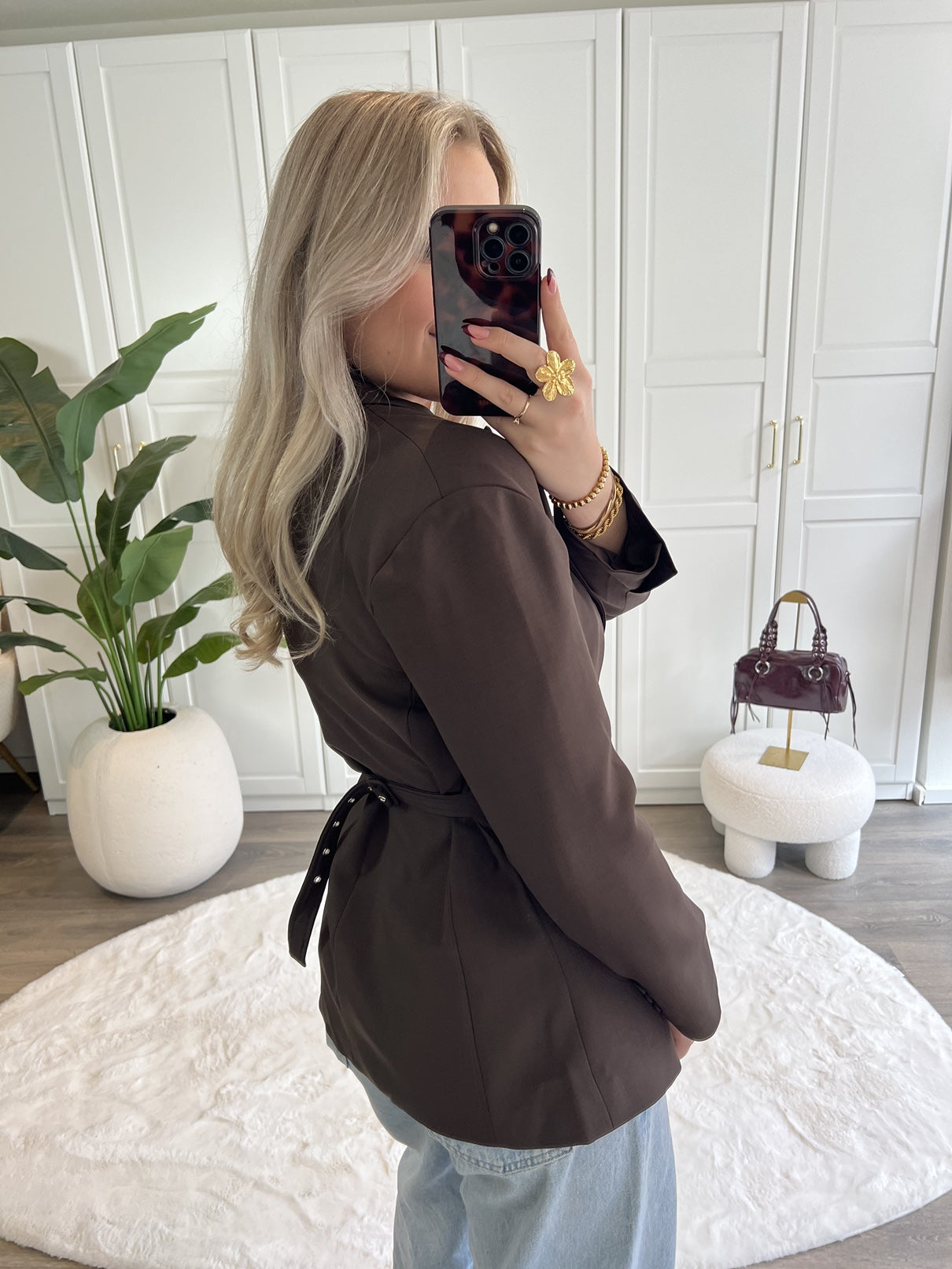 Belted Blazer Sofia | Bruin