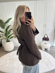 Belted Blazer Sofia | Bruin