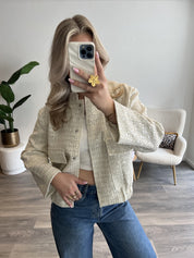 Tweed Jacket Lilly | Creme