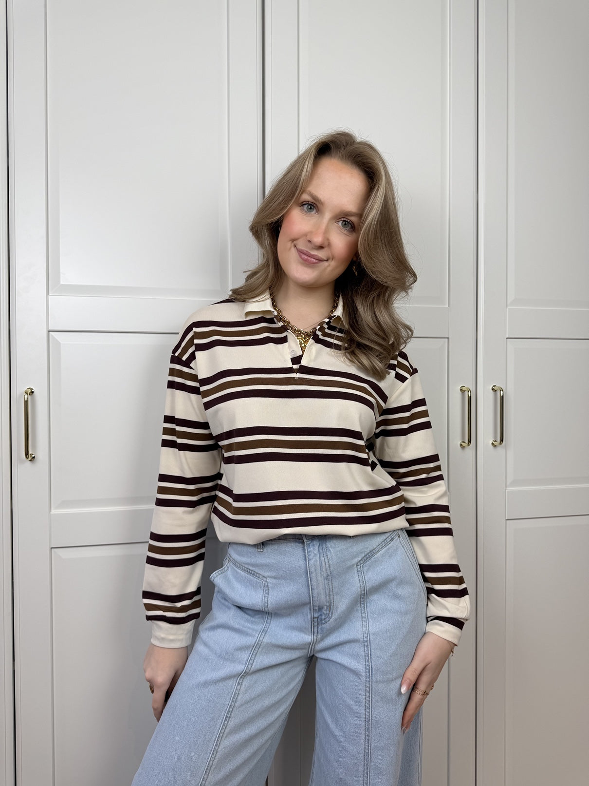 Polo Knit Milou | Bordeaux