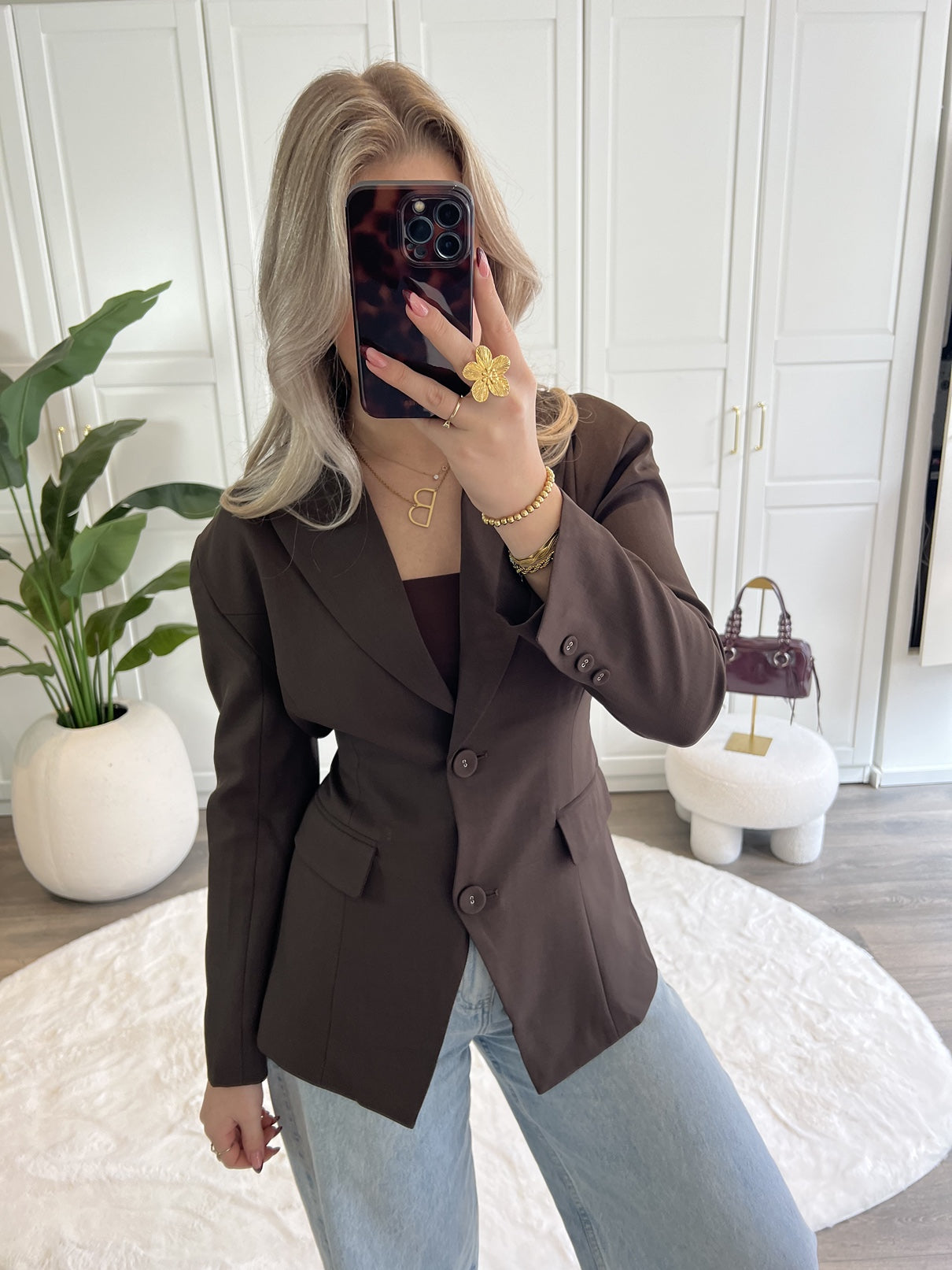 Belted Blazer Sofia | Bruin