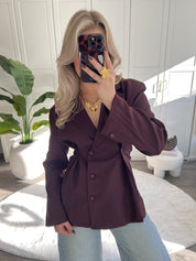 Blazer Mijntje | Bordeaux