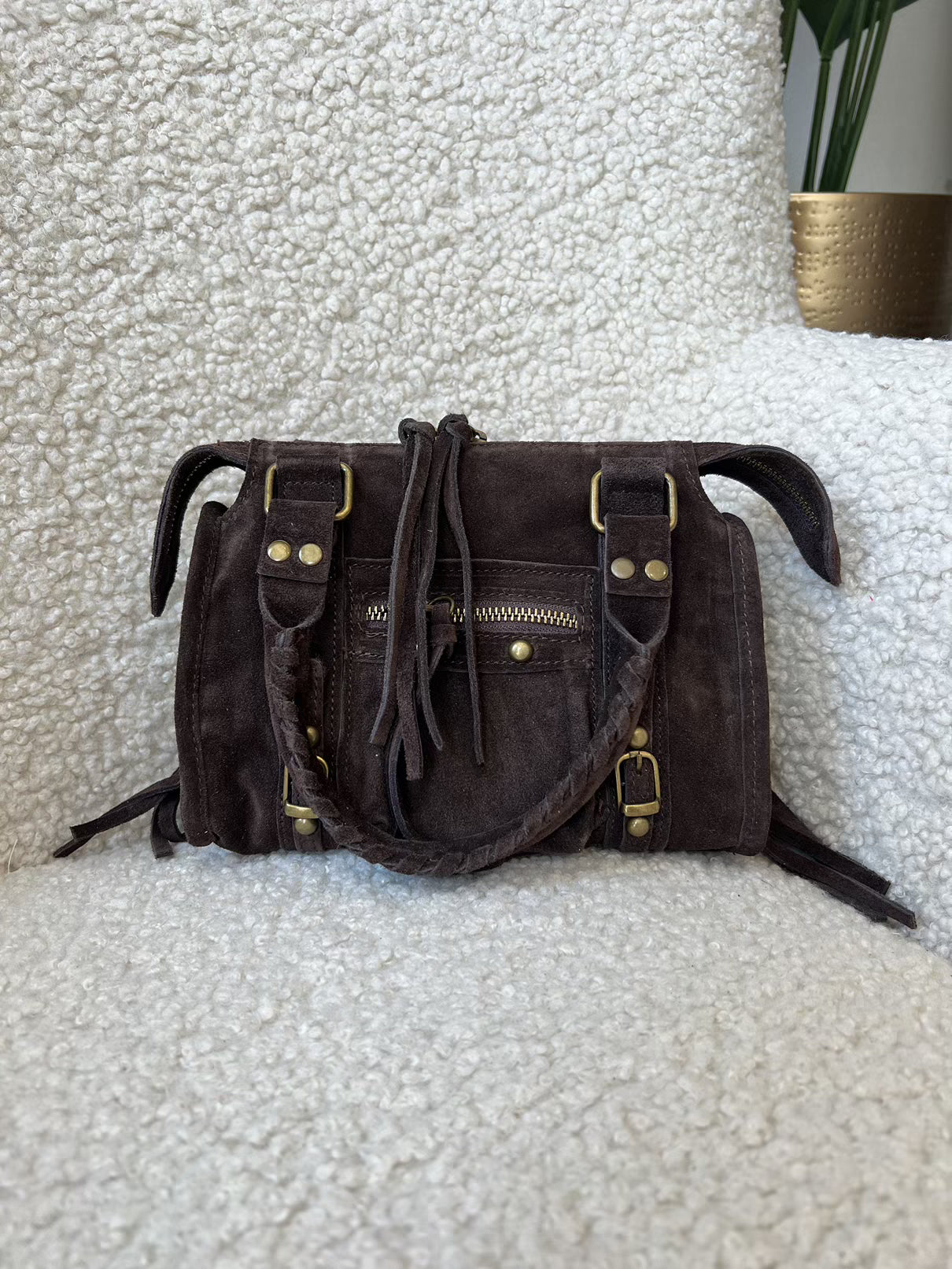 Tas Chloe Suede | Choco
