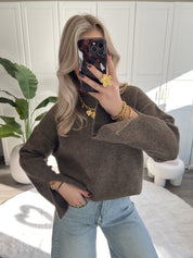 Trui Juultje | Taupe