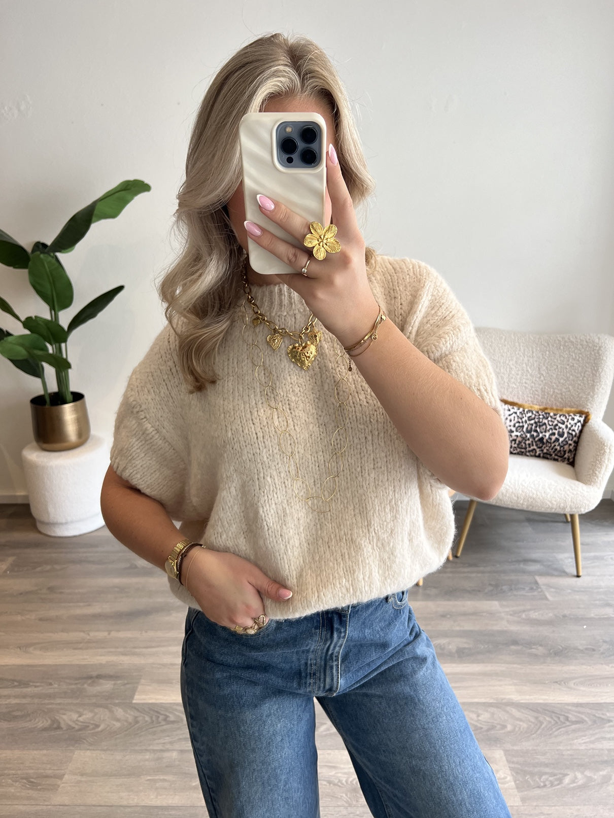 Trui Bella | Ecru