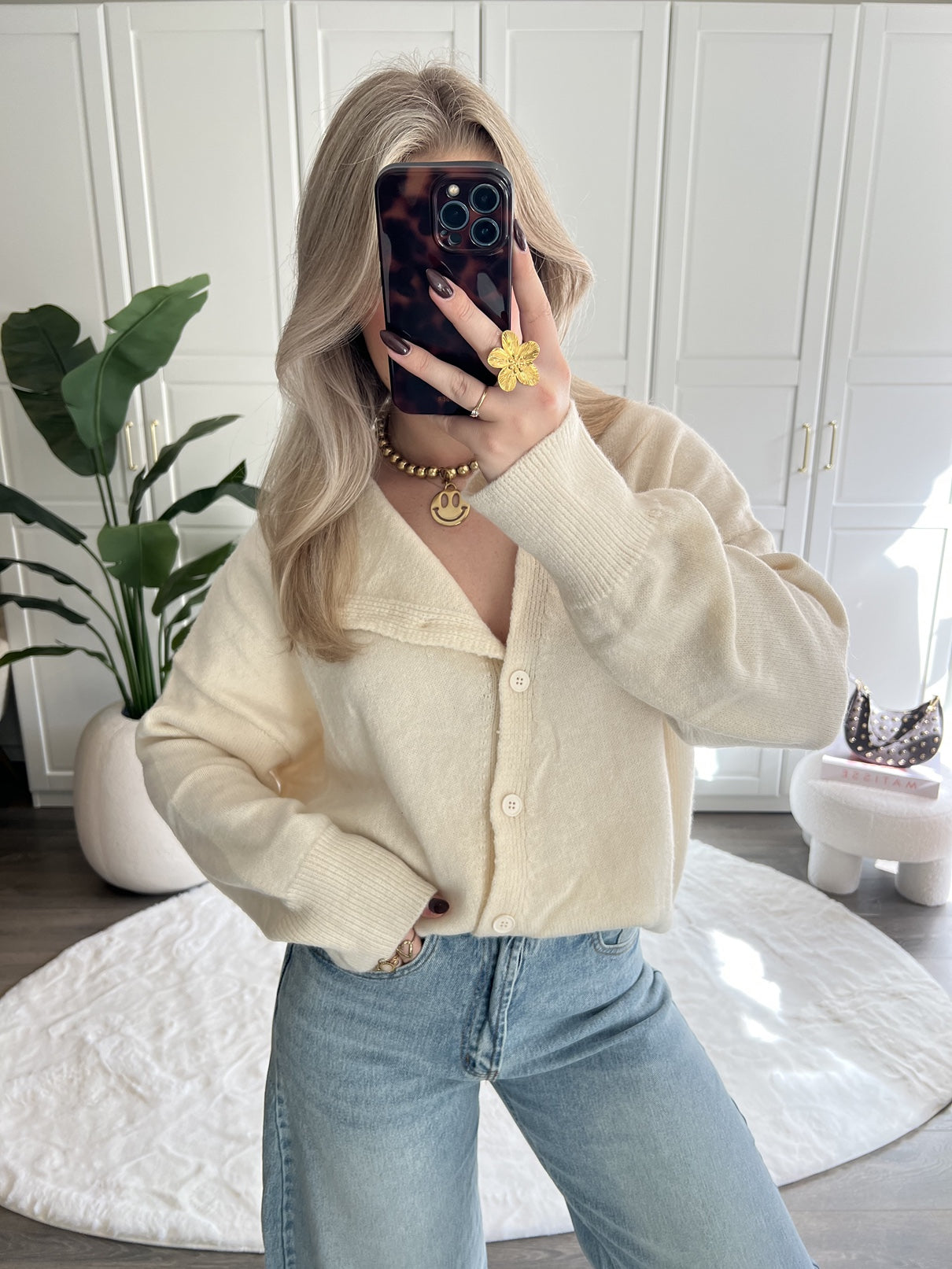 Vest Celine | Ecru