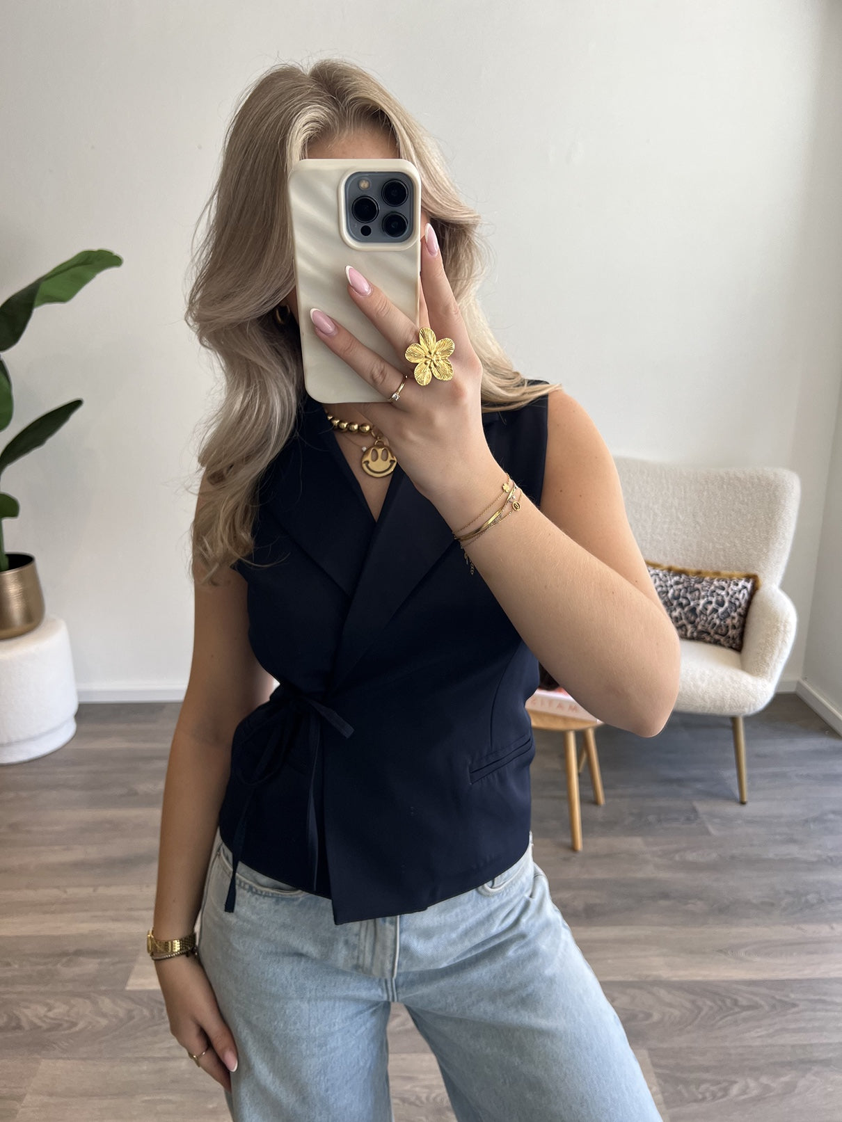 Gilet Olivia | Navy