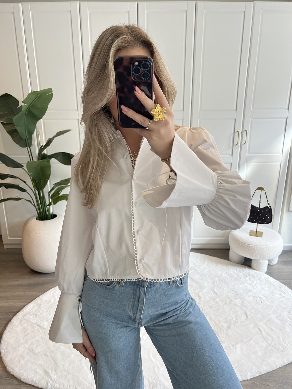 Blouse Fien | Wit