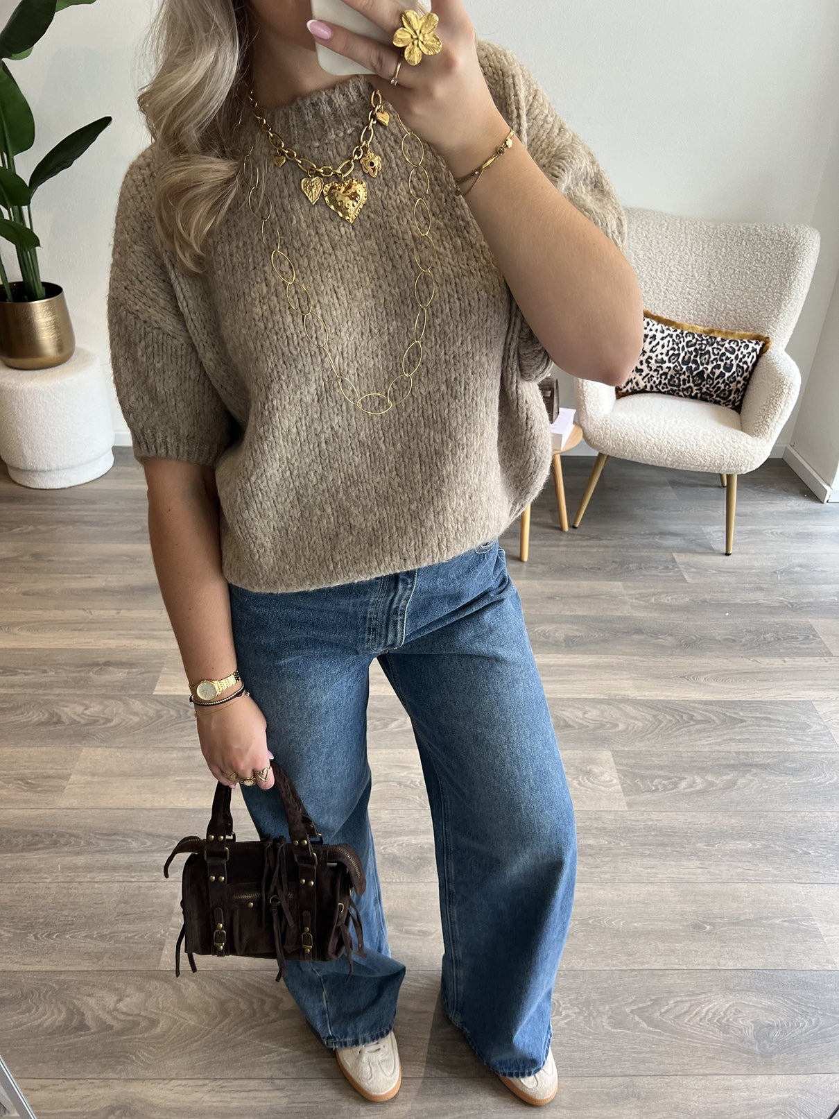 Trui Bella | Beige