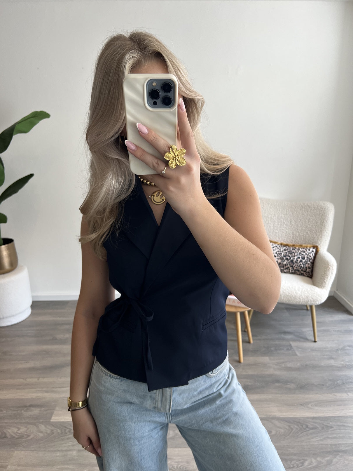 Gilet Olivia | Navy