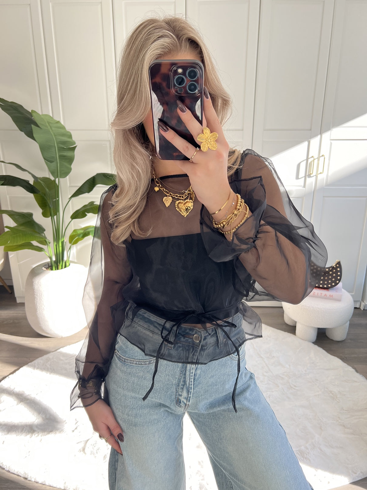 Top Mandy | Zwart