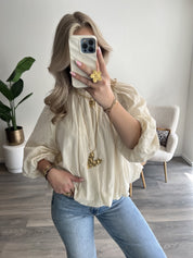 Blouse Coco | Creme