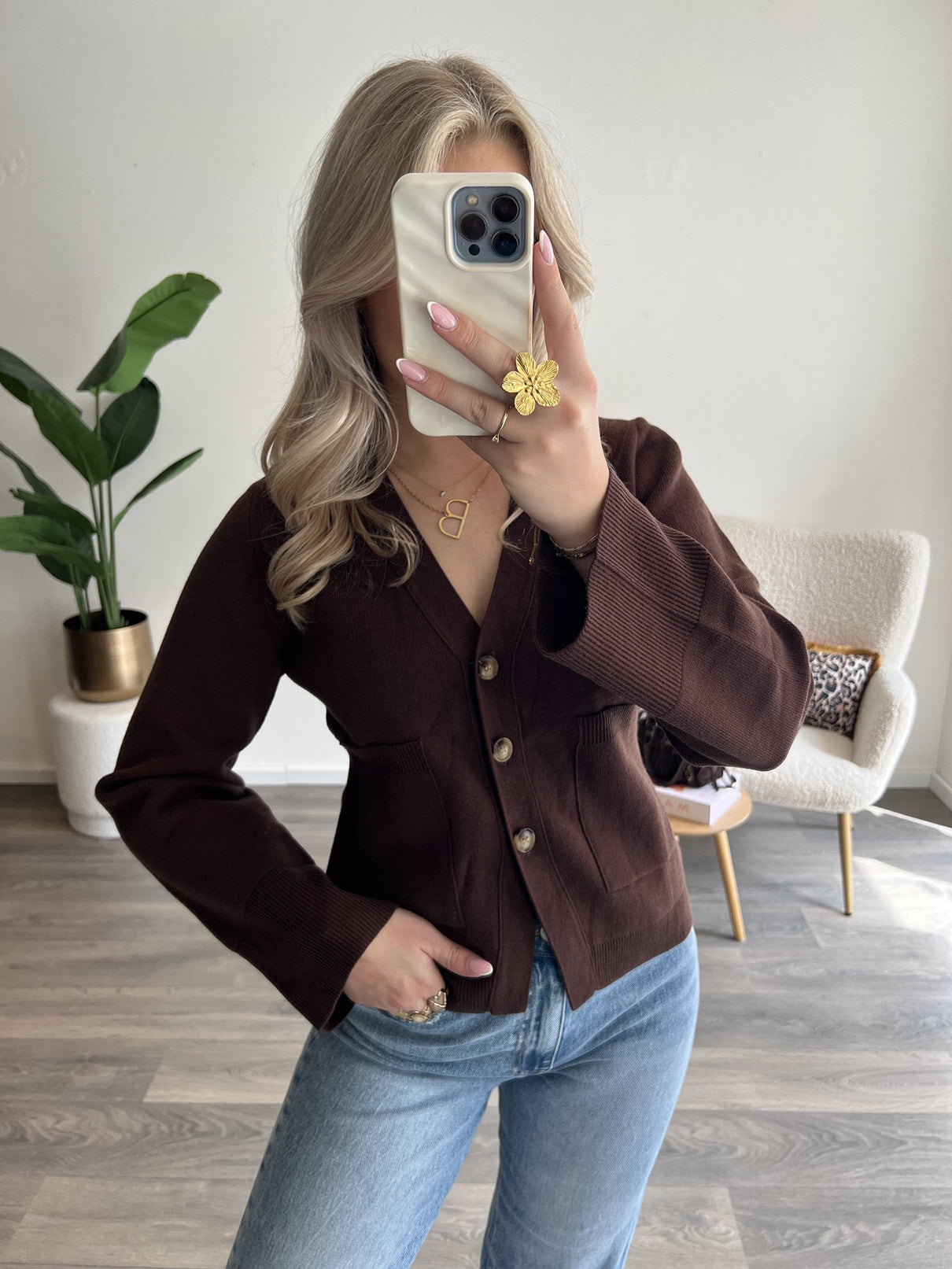 Vest Julia | Choco