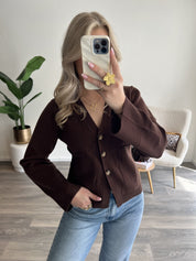 Vest Julia | Choco