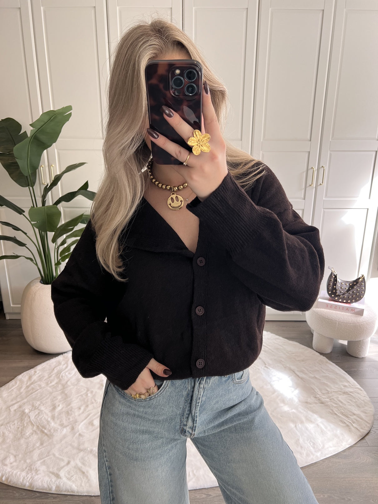 Vest Celine | Choco
