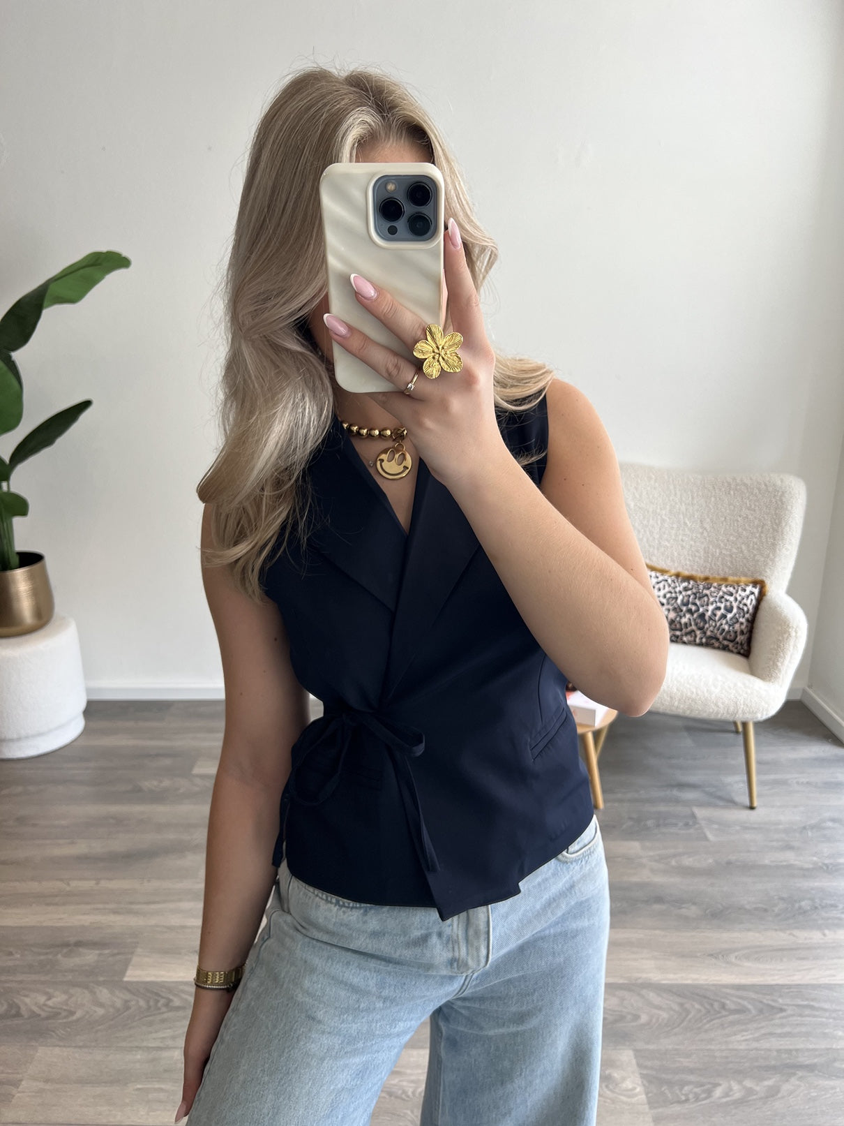 Gilet Olivia | Navy