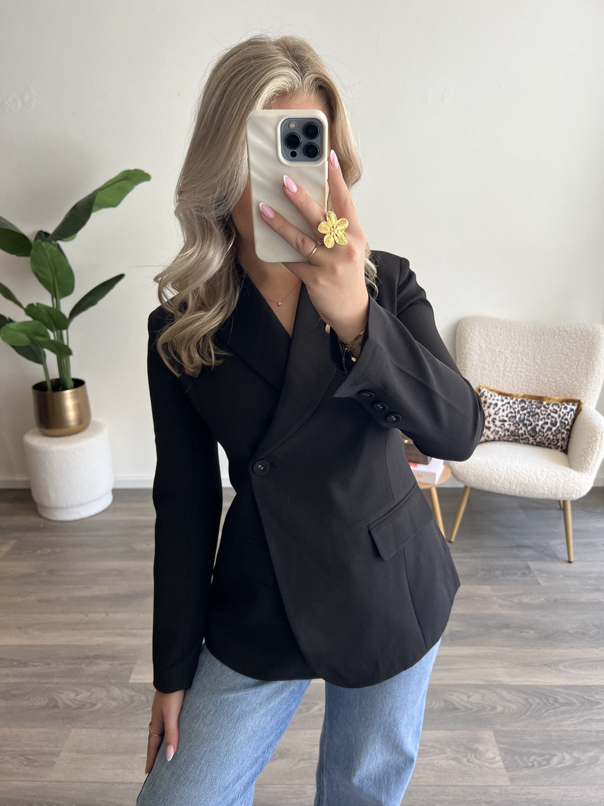 Blazer Kiki | Zwart