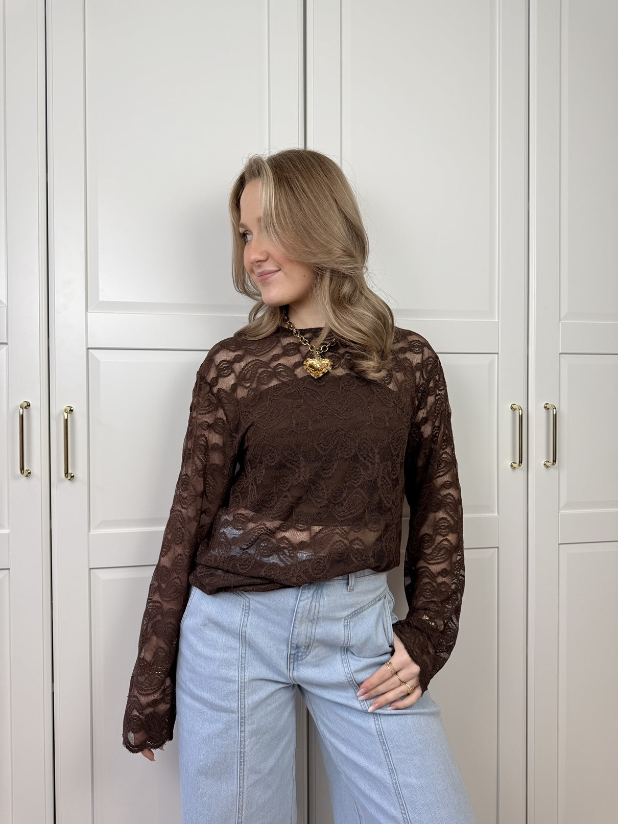 Lace T-shirt Pip | Bruin