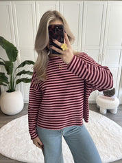 Sweater T-shirt Mila | Roze