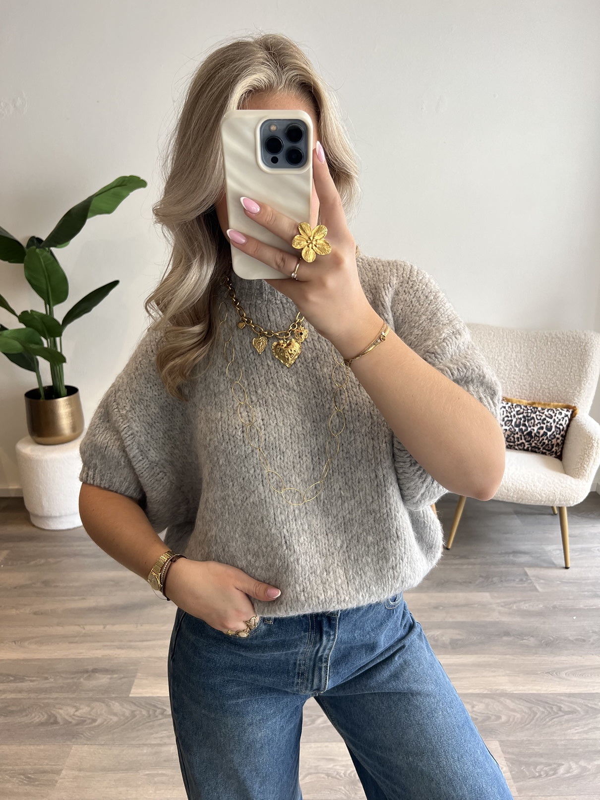 Trui Bella | Grijs