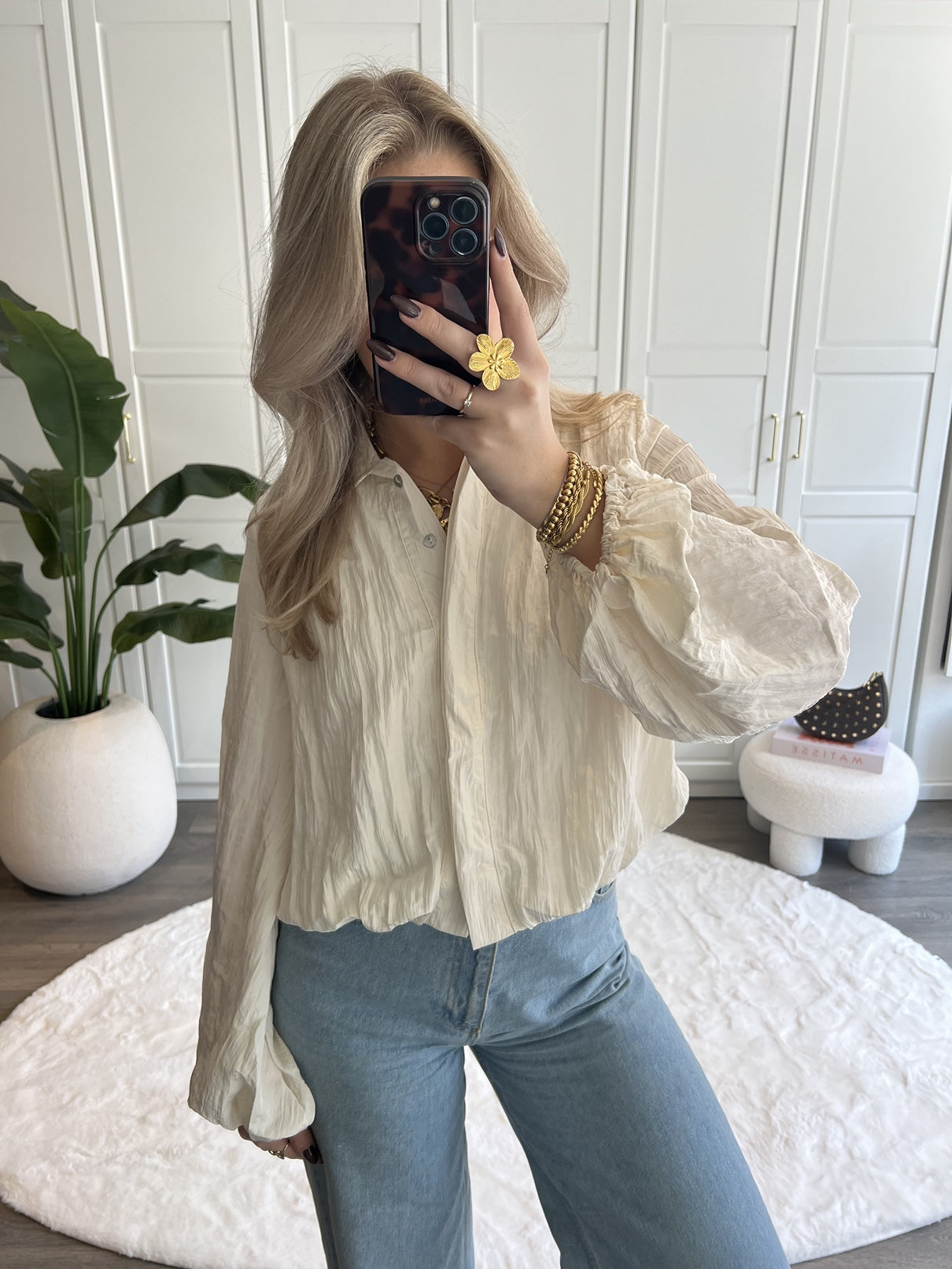 Blouse Ivy | Creme