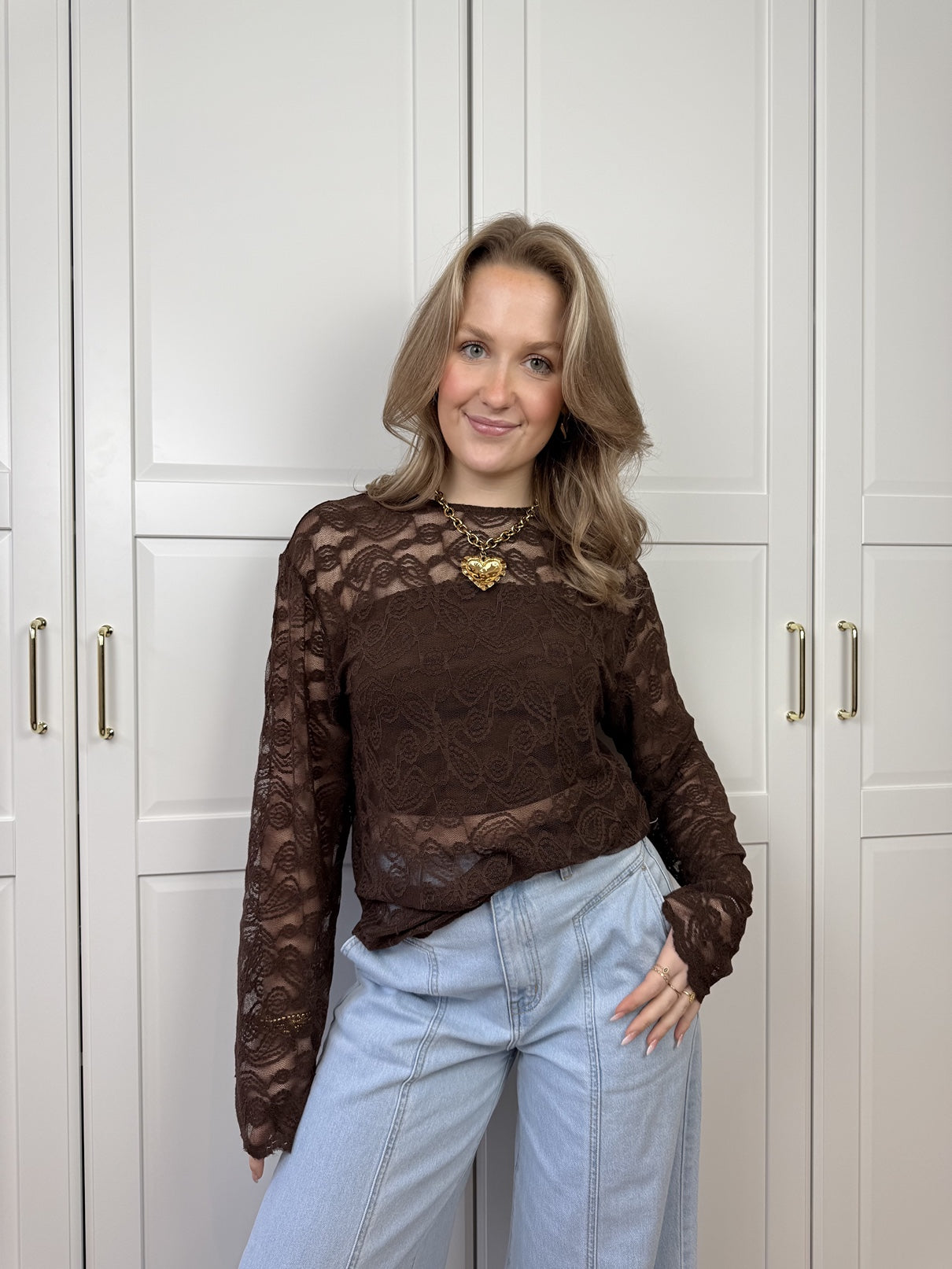 Lace T-shirt Pip | Bruin