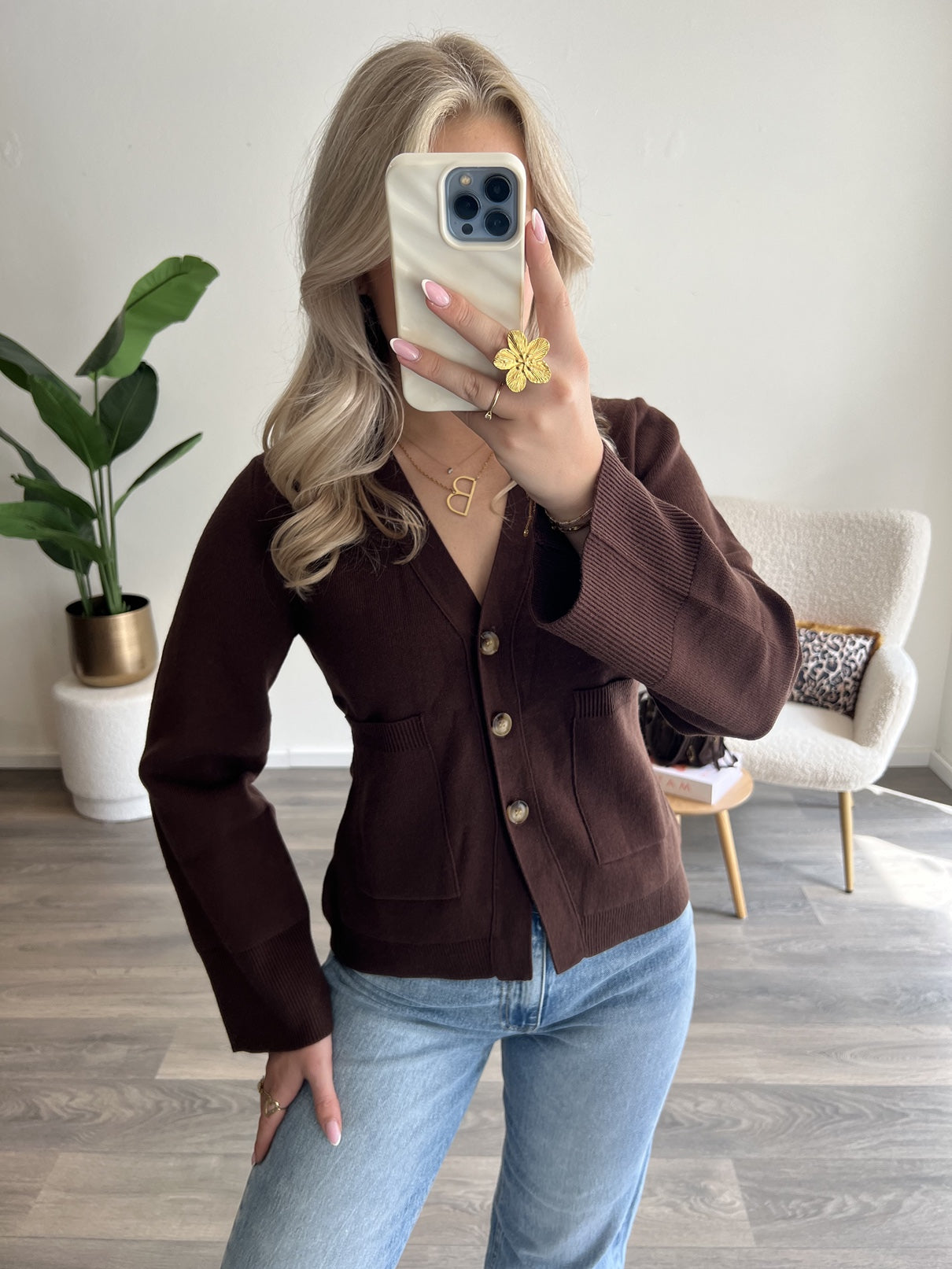 Vest Julia | Choco