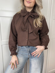 Denim Blouse Bowie | Bruin
