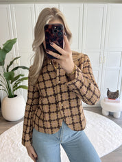 Tweed Jacket Julia | Choco
