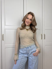 Lace Top Nura | Pistache