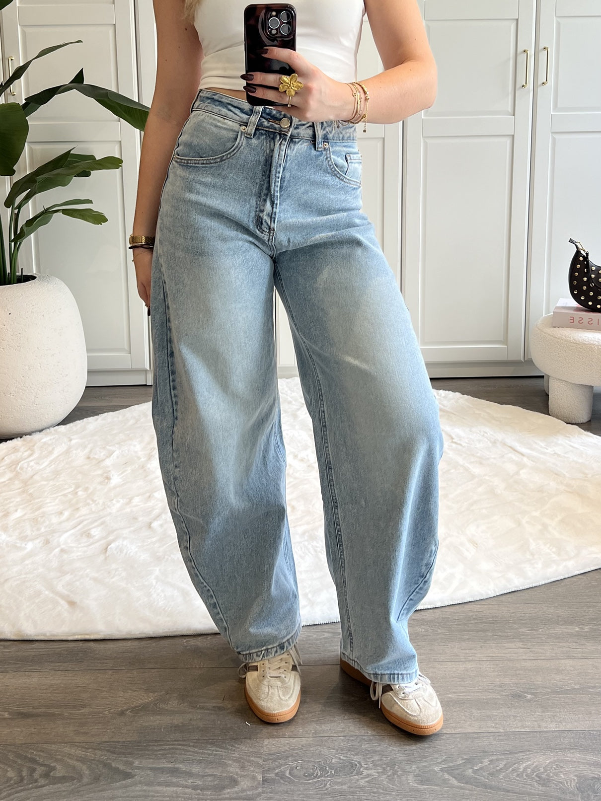 Balloon Jeans 3378 | Blauw