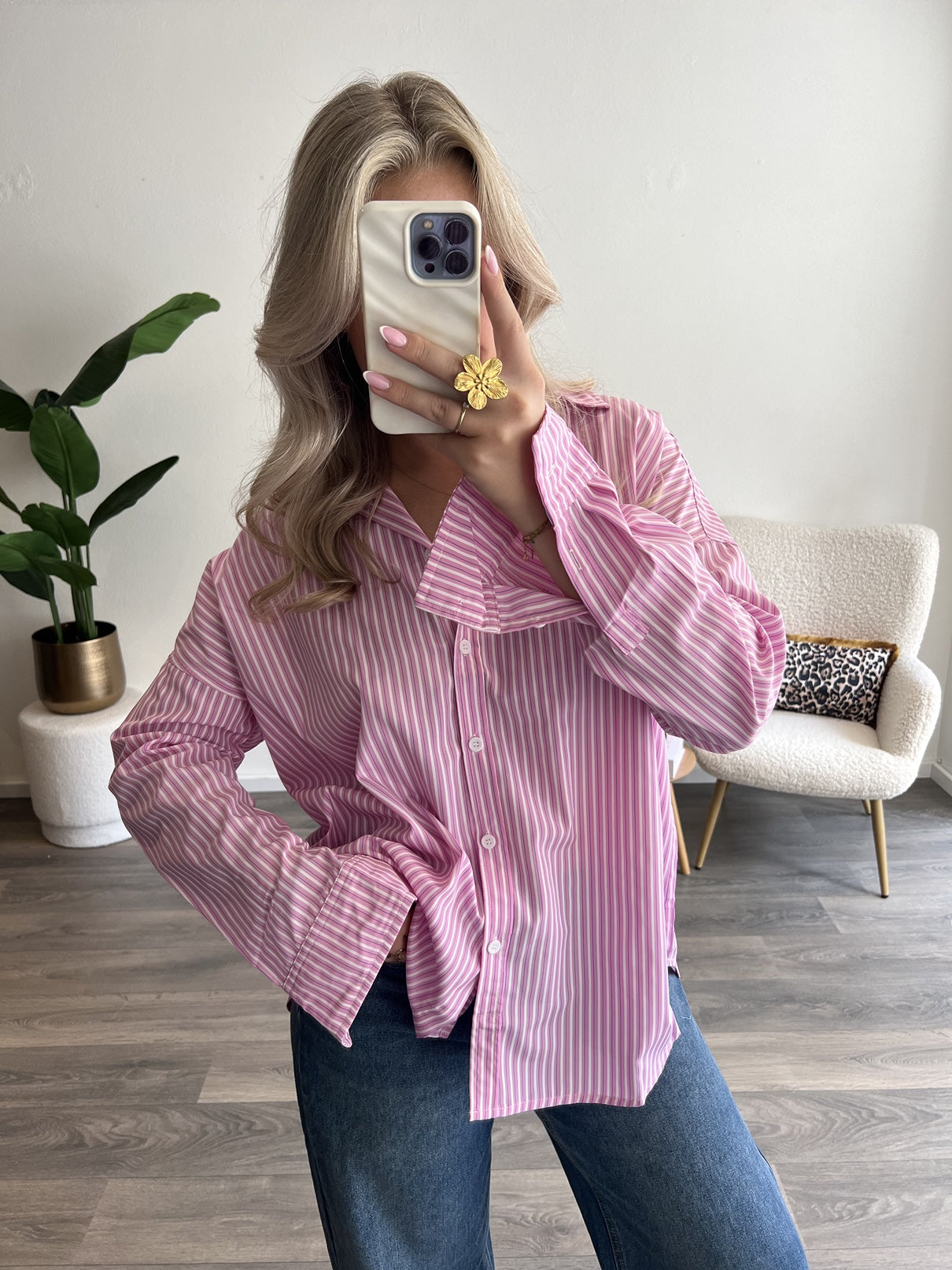 Blouse Elodie | Roze