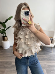 Top Bibi | Beige