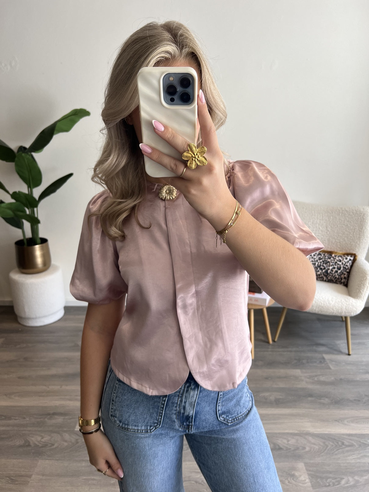 Blouse Billy | Roze