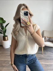 Zip Spencer Fay | Creme