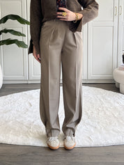 Button Pantalon Anna | Taupe