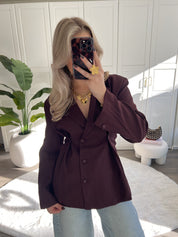 Blazer Mijntje | Bordeaux